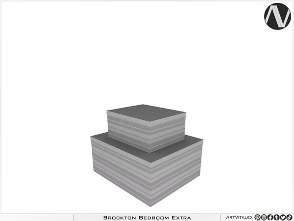Sims 4 — Brockton Storage Box by ArtVitalex — Bedroom Collection | All rights reserved | Belong to 2023 ArtVitalex@TSR -