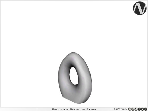 Sims 4 — Brockton Perforated Decor by ArtVitalex — Bedroom Collection | All rights reserved | Belong to 2023