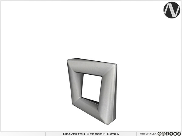 Sims 4 — Beaverton Perforated Decor by ArtVitalex — Bedroom Collection All rights reserved - Belong to 2024