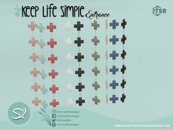 Sims 4 — Keep Life Simple Entrance Plus 2 by SIMcredible! — by SIMcredibledesigns.com available exclusively at TSR 9
