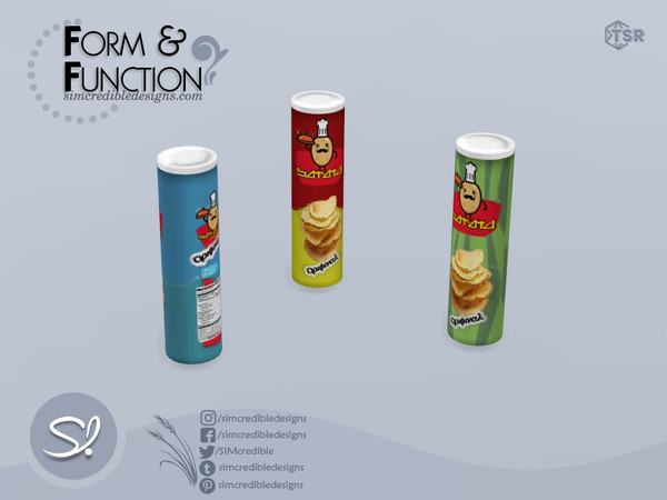 Sims 4 — Form and Function Potato by SIMcredible! — *Decor only just like EA clutter* by SIMcredibledesigns.com available