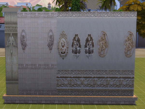 Sims 4 — WALL2.package by Malom — The Sims 4 walls set