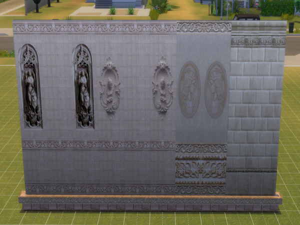 Sims 4 — WALL6.package by Malom — The Sims 4 walls set