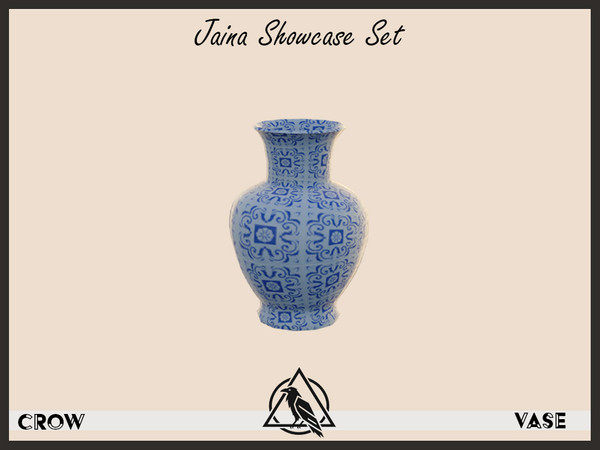 Sims 4 — Jaina vase by Crownar — Desing by Crow