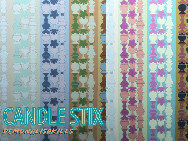 Sims 4 — Candle Stix by DemonaLisaKills — A look into the past from a modernist perspective