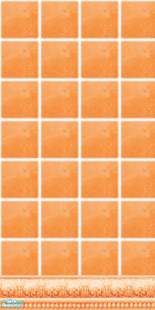 Sims 2 — marble wall set - Individual Item by skinflin — peachsand stylish marble wall