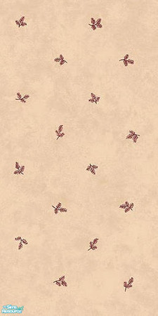 Sims 2 — Fern Toss by Anjewelika — Spice up your walls with this fantastic fern wallpaper by Anjewelika!