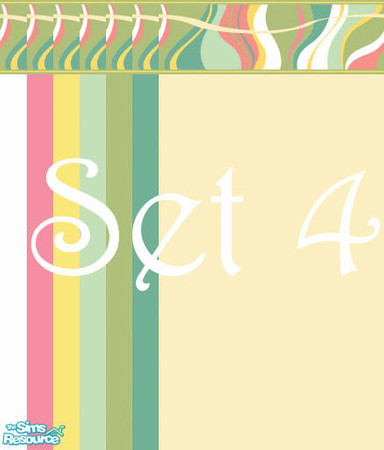 Sims 2 — Curvy Border Set 4 by Fizzy9 — Enjoy! :)