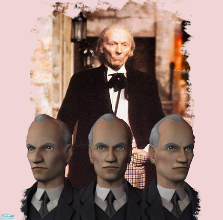 Sims 2 — William Hartnell (Dr Who No 1) by AlexOwla — The Genesis of Dr Who -- he did it all first, and in black and