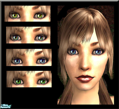 Sims 2 — Reflecting Eyes by JulietteRose — Ultra-realistic eyes