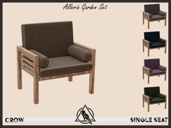 Sims 4 — Seat by Crownar — Desing by Crow