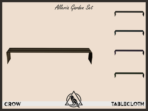 Sims 4 — Umbrella by Crownar — Desing by Crow