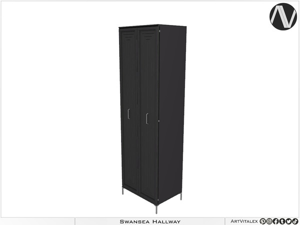 Sims 3 — Swansea Shoe Closet With Two Doors by ArtVitalex — Hallway Collection All rights reserved - Belong to 2024