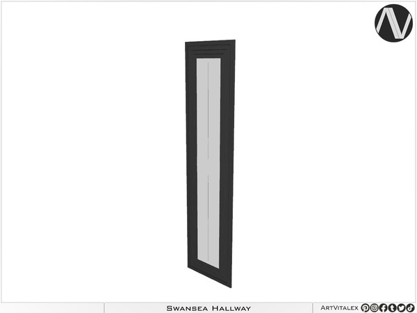 Sims 3 — Swansea Mirror by ArtVitalex — Hallway Collection All rights reserved - Belong to 2024 ArtVitalex@TSR - Custom