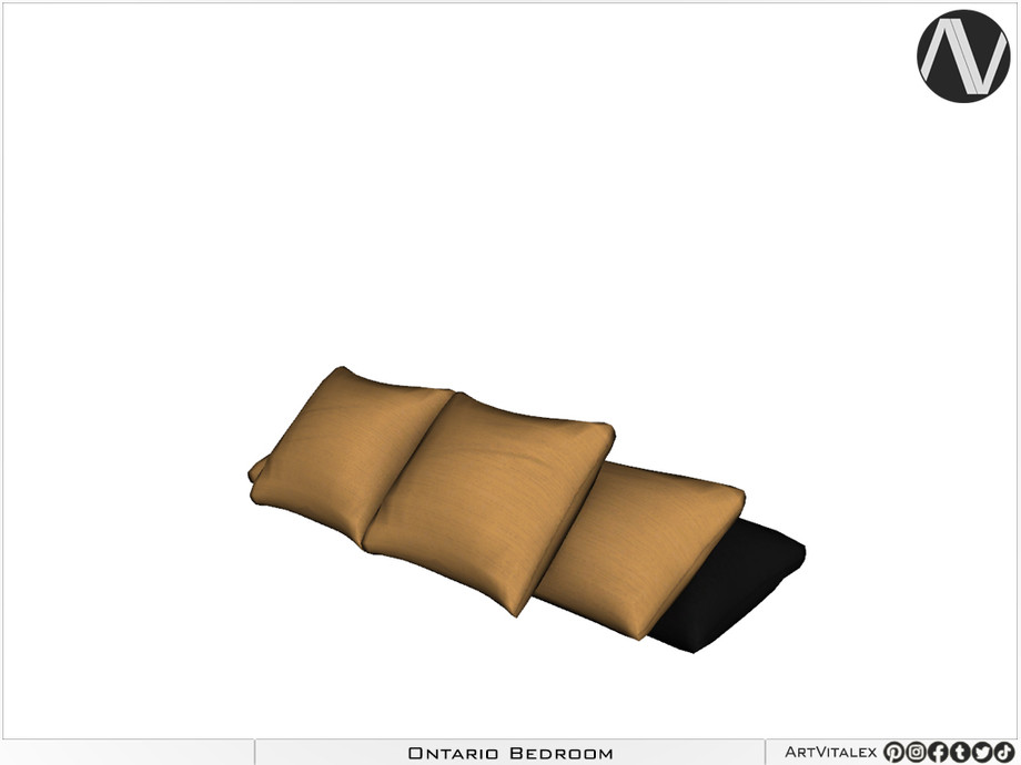The Sims Resource Ontario Bed Pillows