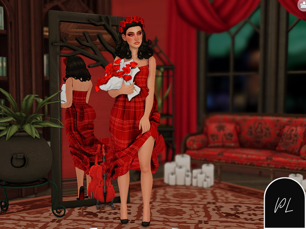 Sims 4 — Catrina Cas background by PILARLEON23 — Catrina cas background it's an override for the blue simple background