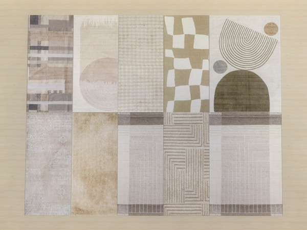 Sims 4 — Nude & Neutral Rug Collection by SimileBuilds — 70 Swatches - Maxis Recolors