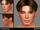 Sims 4 — Beard N4 by SimVeronica — Beard for ages teen to elder, 24 swatches.