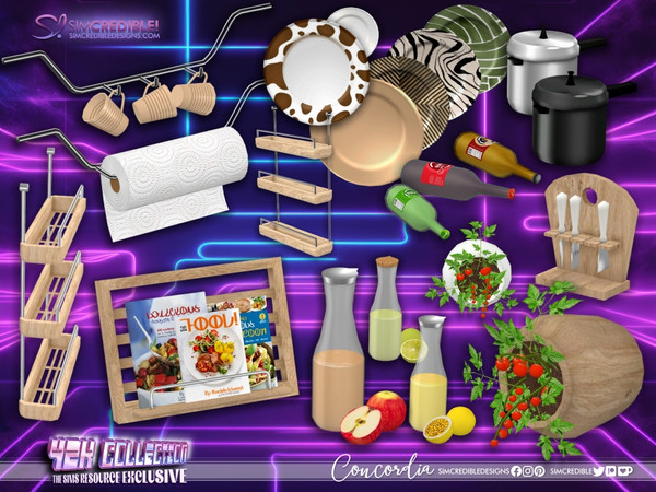 Sims 4 — Concordia Beverage Bottle by SIMcredible! — Back in 2003 when we started to create for the sims, we found a