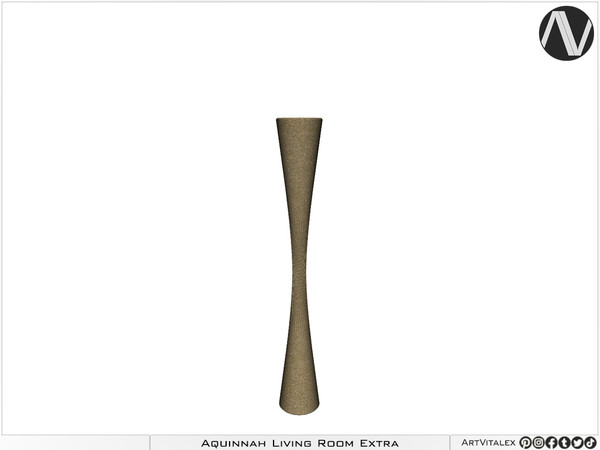 Sims 3 — Aquinnah Conical Decor Tall by ArtVitalex — Living Room Collection All rights reserved - Belong to 2024