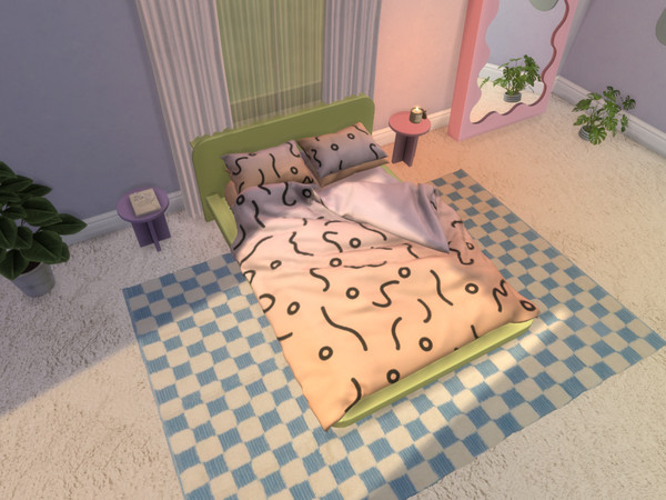 Sims 4 — Lena Rugs by irisbrwnn — New Lena colourful deco rugs.