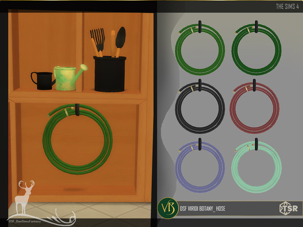 Sims 4 — DSF VIRIDI BOTANY_ HOSE by DanSimsFantasy — They are decorative objects for a space or room in which we are
