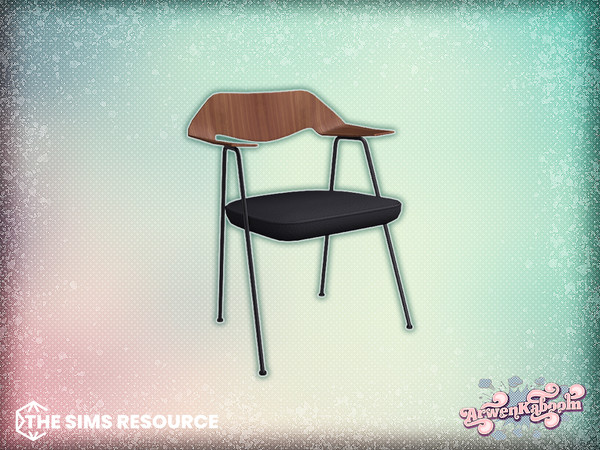 Sims 4 — Offish - Chair by ArwenKaboom — New set featuring office cozy home office corner. All items are base game