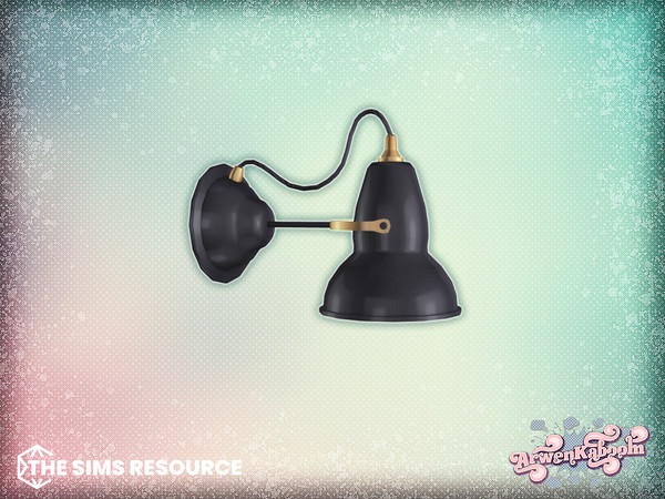 Sims 4 — Offish - Wall Light by ArwenKaboom — New set featuring office cozy home office corner. All items are base game