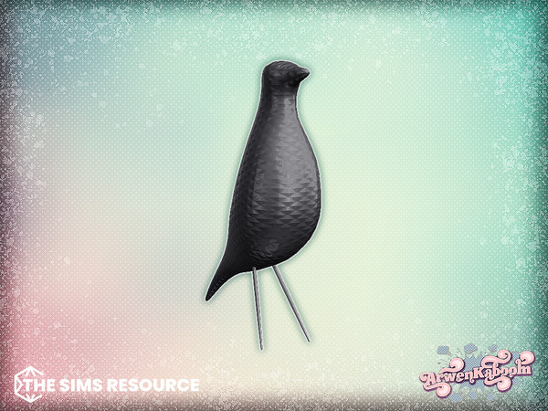 Sims 4 — Offish - Deco Bird by ArwenKaboom — New set featuring office cozy home office corner. All items are base game