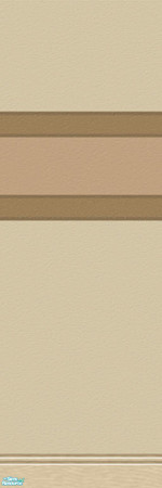 Sims 2 — Coffeeshop Walls I - Banded with Kick by Lekker Sims — Coordinate your home with Lekker Sims'