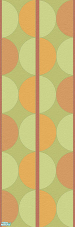 Sims 2 — Homemaker Walls II - Dots by Lekker Sims — Coordinate your home with the Lekker Sims "Homemaker"