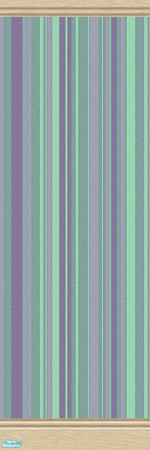 Sims 2 — So Cool Walls I - Stripey Kick/Crown by Lekker Sims — Coordinate your home with the Lekker Sims "So