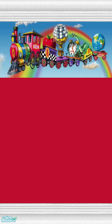 Sims 2 — Primetime's Red Train by Primetime024 — As name implies