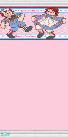 Sims 2 — Primetime's Raggedy Ann and Andy Pink by Primetime024 — As name implies