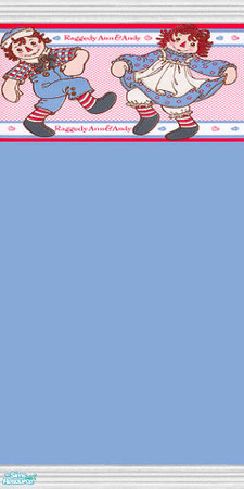 Sims 2 — Primetime's Raggedy Ann and Andy Blue by Primetime024 — As name implies