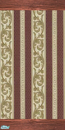 Sims 2 — Primetime's Wallpaper-Burgandy Stripe by Primetime024 — As name implies