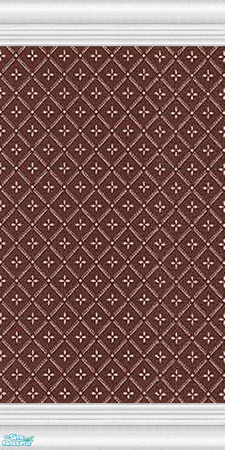 Sims 2 — Primetime's Wallpaper-Burgandy Star by Primetime024 — As name implies