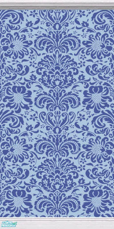 Sims 2 — "Fairly Intricate" Wallpaper 3 by prin6je — Full wallpaper with a fairly intricate pattern in dark and