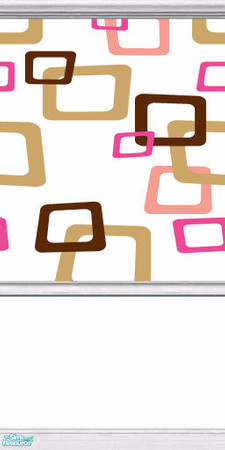 Sims 2 — "Unsquare" Wallpaper 2 by prin6je — Wallpaper with a not quite square pattern, at counter height.