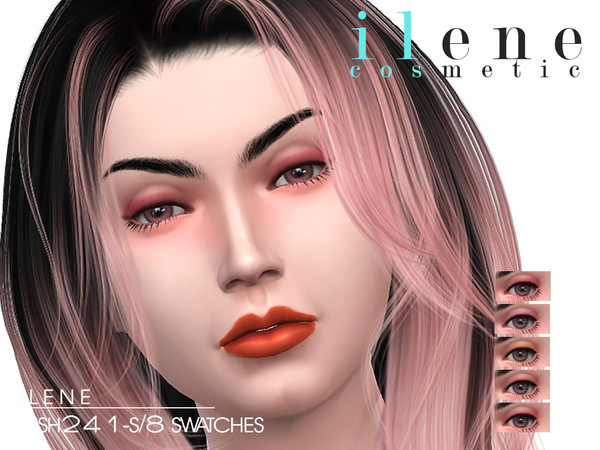 Sims 4 — ILENE_E MSH241-S Eyeshadow by ILENE_E — - HQ Texture