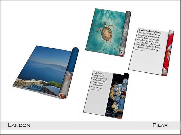 Sims 4 — Pilar Landon DecoBook by Pilar — Vibrant colors, a fun way to go back to the studio