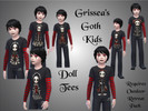 Sims 4 — Kid's Dolls Shirts - Outdoor Retreat Recolour by grissea — Just a couple of reclours for your gothy kids Just a