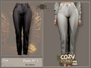 Sims 4 — CozyStudies_SL_Pants_1 by SL_CCSIMS — -New mesh-