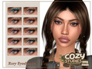 Sims 4 — CozyStudies - Rory Eyeshadow by qLayla — Previews were made using HQ Mod