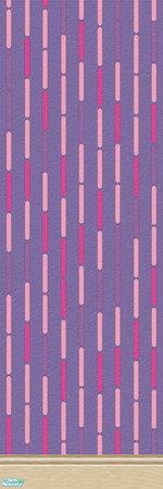 Sims 2 — Princess Walls I - Hot Dog with Kick by Lekker Sims — Coordinate your home with the Lekker Sims