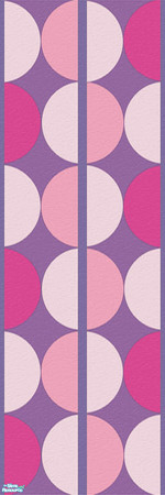 Sims 2 — Princess Walls I - Dots by Lekker Sims — Coordinate your home with the Lekker Sims "Princess"