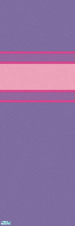 Sims 2 — Princess Walls I - Banded by Lekker Sims — Coordinate your home with the Lekker Sims "Princess"