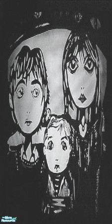 Sims 2 — The Baudelaires by daisylee — designed for Haunted Hollow credit: LSASOUE movie credits