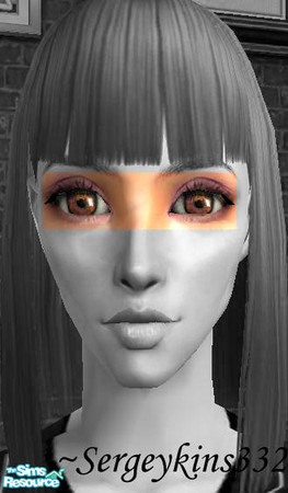 Sims 2 — Orange Glazed Eyes ~Sergeykins332  by Sergeykins332 — Orange Glazed eyes. Used PeachinParis's base to the