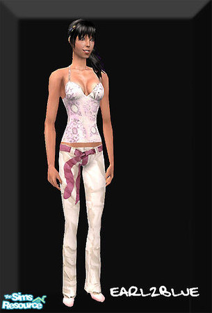 Sims 2 — e2b_set005_5 outfits - recolor 5 by earl2blue — Ceras may enjoy a casual outfit at times but she insist on